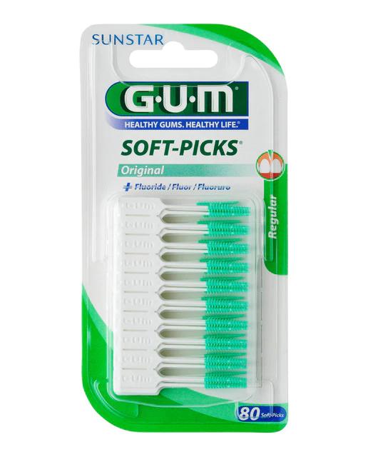 Sunstar Gum Soft-Picks Original With Regular Fluoride