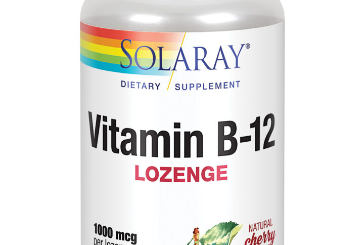 Solaray Vitamina B12 Acido Folico 1000 Mcg 90 Comp