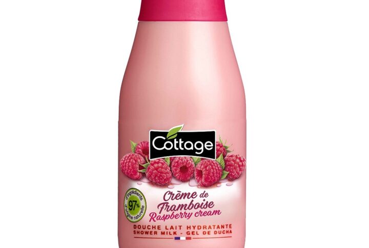 Cottage Raspberry Cream Shower Milk mini Raspberry Cream 50 ml