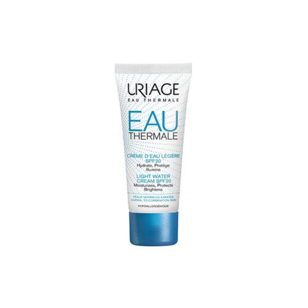 Uriage Eau Thermale Light Water Cream Spf20 40mlUriage Eau Thermale Light Water Cream Spf20 40ml