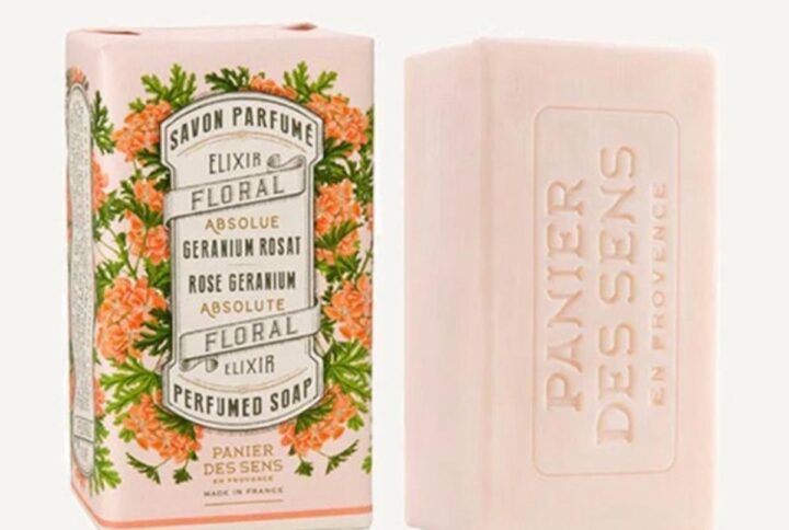 Panier Des Sens Elixir Floral Rose Geranium Jabon Perfumado 150g