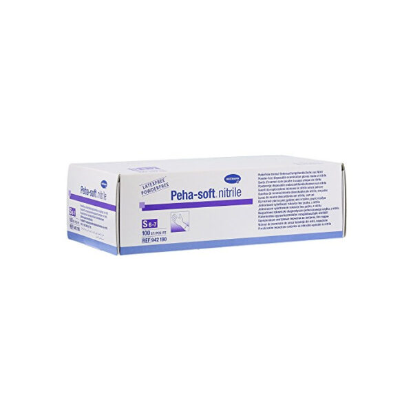Hartmann Peha Soft Nitrile Gloves Small Size 100 Units