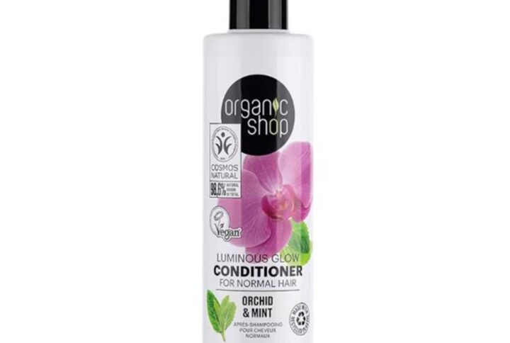 Organic Shop Natura Siberica Orchid y Mint Acondicionador Cabello Normal