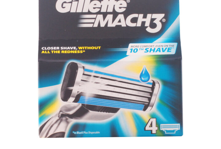 Gillette Mach3 Refill 4 Units
