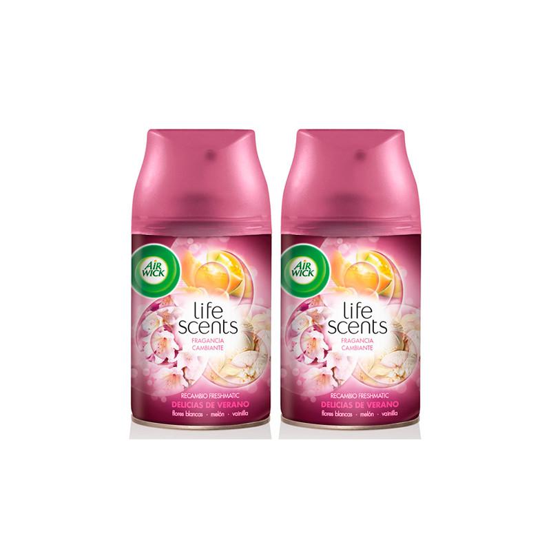 Air-Wick Freshmatic Ambientador Recambio Duplo Delicias