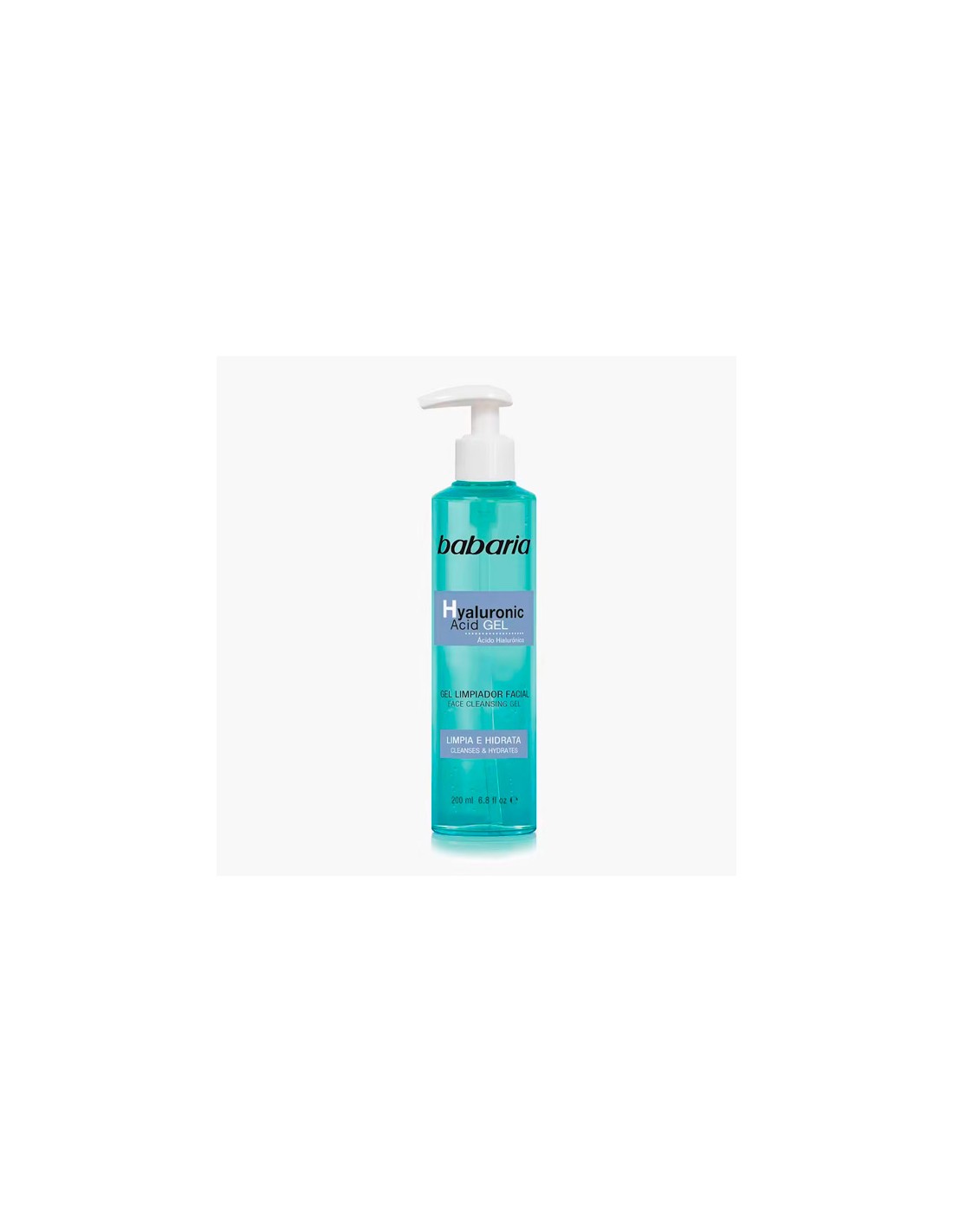 Babaria Gel Limpiador Facial Acido Hialuronico