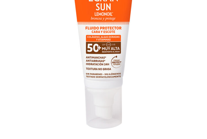 Ecran Sun Lemonoil Face And Neck Fluid Spf50 50ml