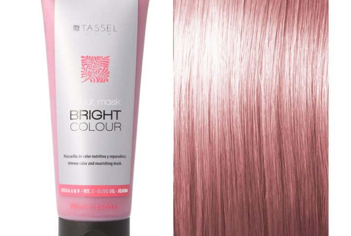 Eurostil Bright Colour Mascarilla Capilar Color Rosa 1un
