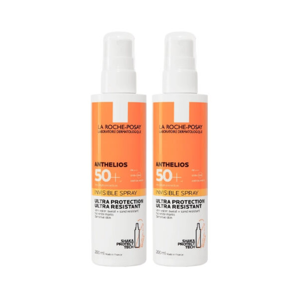 La Roche Posay Anthelios Invisible Spray Spf50 + 2x200ml