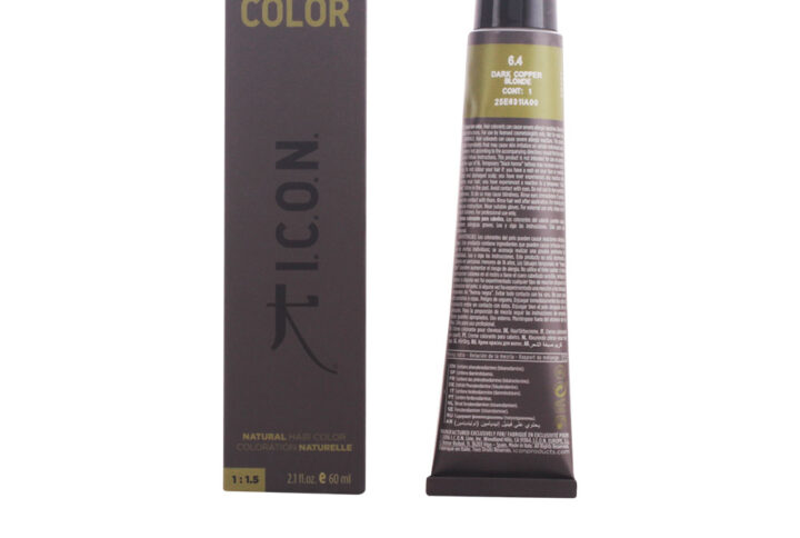 Icon Ecotech Color Natural Hair Color 6.4 Dark Copper Blonde 60ml