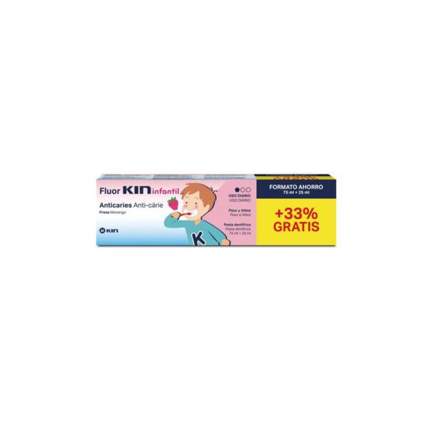 Kin Children’s Travel Brush Toothpaste 100ml