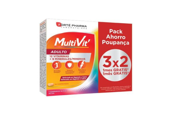Forté Pharma Energy Multivit Adult 84 Comp
