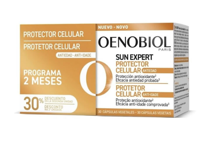 Oenobiol Sun Expert Cellular Anti-Aging Protector 60 Capsules