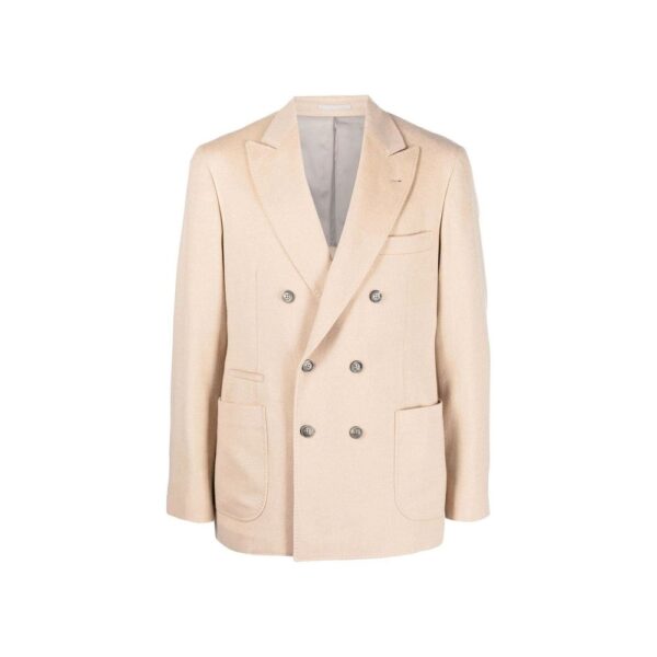 Beige Wool Blazer