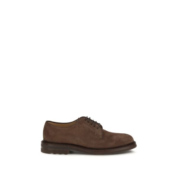 Brown Calf Leather Bos Taurus Oxfords And Derbies