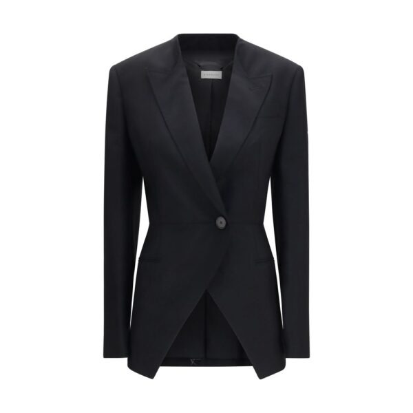Black Wool Oves Aries Blazer