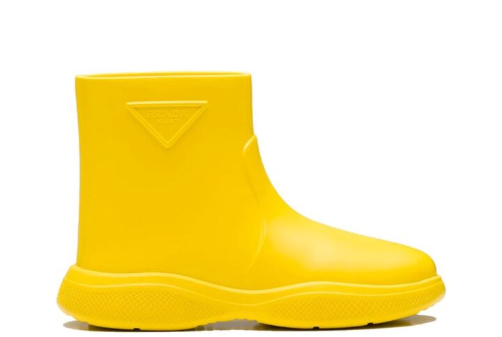 Bicolor Rubber Rain Boots