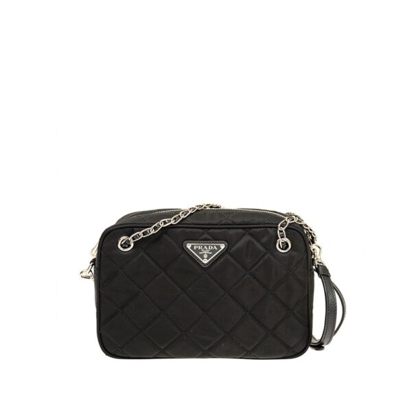 Black Nylon Crossbody Bag