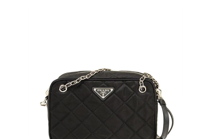 Black Nylon Crossbody Bag