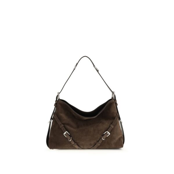 Black Calf Leather Bos Taurus Shoulder Bag