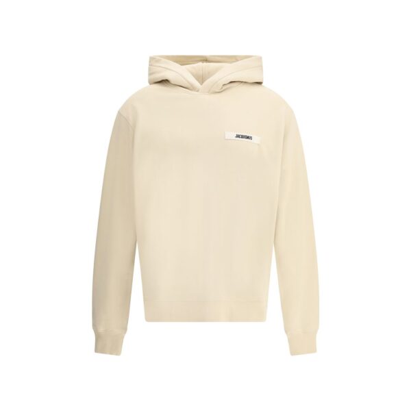 Beige Cotton Sweatshirt