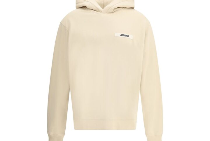Beige Cotton Sweatshirt
