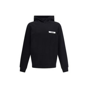 Black Cotton Sweatshirt