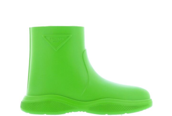 Bicolor Rubber Rain Boots