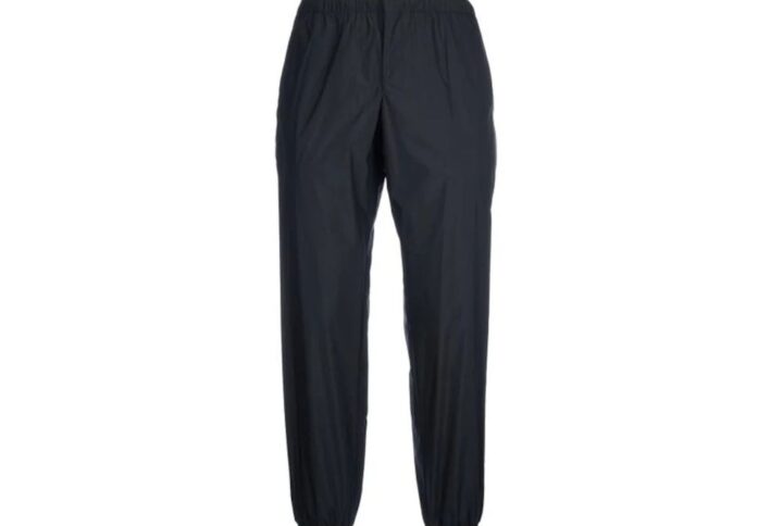 Black Nylon Joggers (Workout Pants)