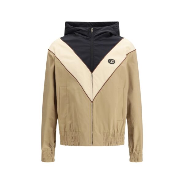 Multicolor Polyester Shell Jacket
