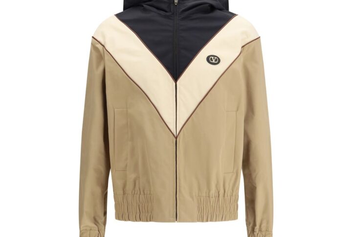 Multicolor Polyester Shell Jacket