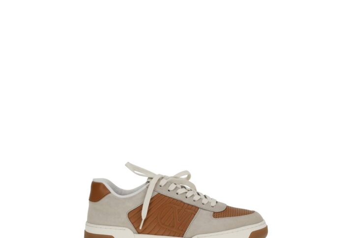 Multicolor Calf Leather Bos Taurus Athletic Sneakers