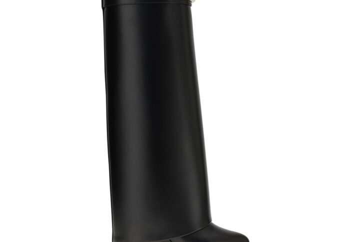 Black Calf Leather Bos Taurus Boots