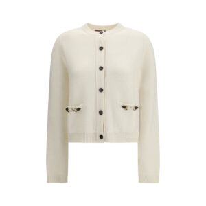 Beige Wool Cardigan