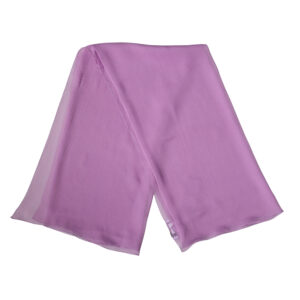 Light Purple Silk Neck Wrap Foulard 114cm x 114cm Scarf