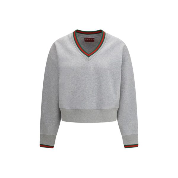 Gray Cotton Sweatshirt