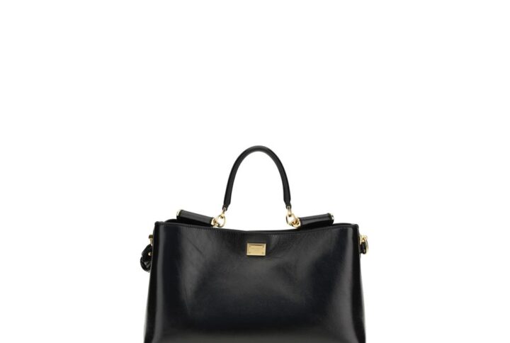 Black Calf Leather Bos Taurus Shoulder Bag