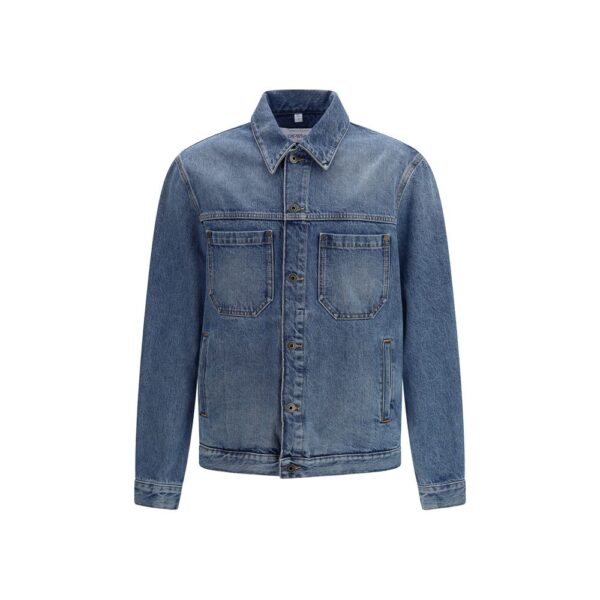 Blue Cotton Denim Jacket