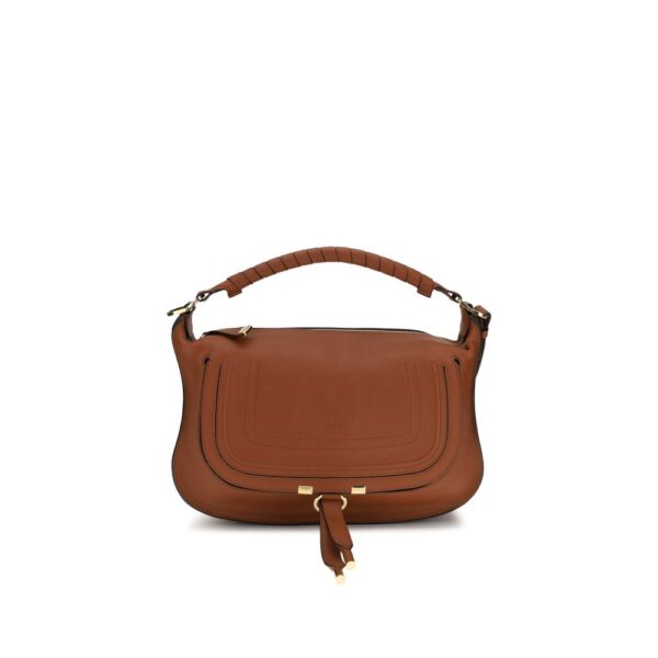 Brown Calf Leather Bos Taurus Shoulder Bag
