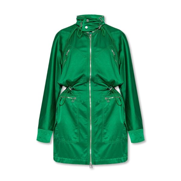 Bicolor Cotton Parka