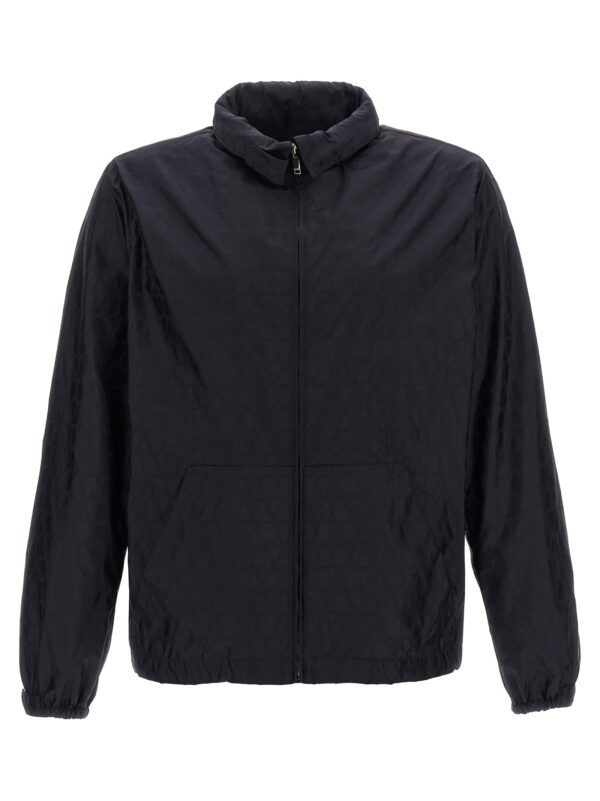 Blue Polyamide Shell Jacket