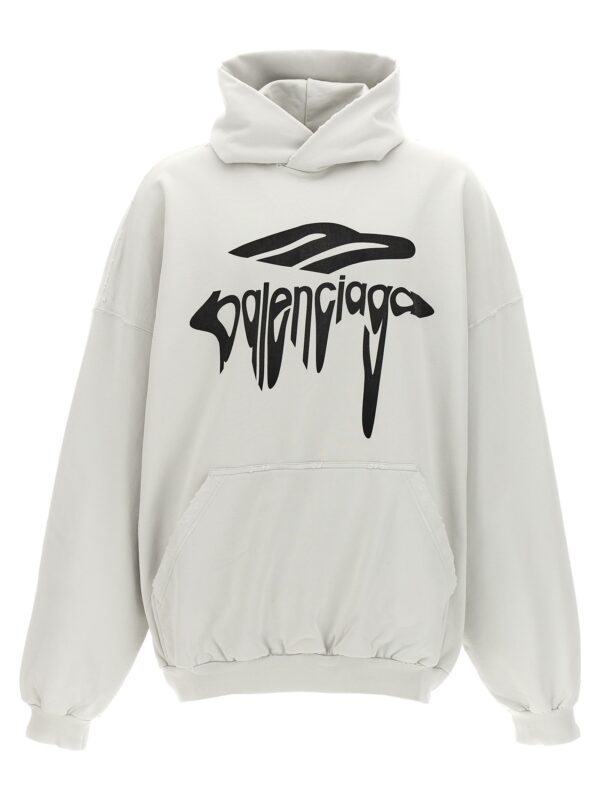White Cotton Sweatshirt