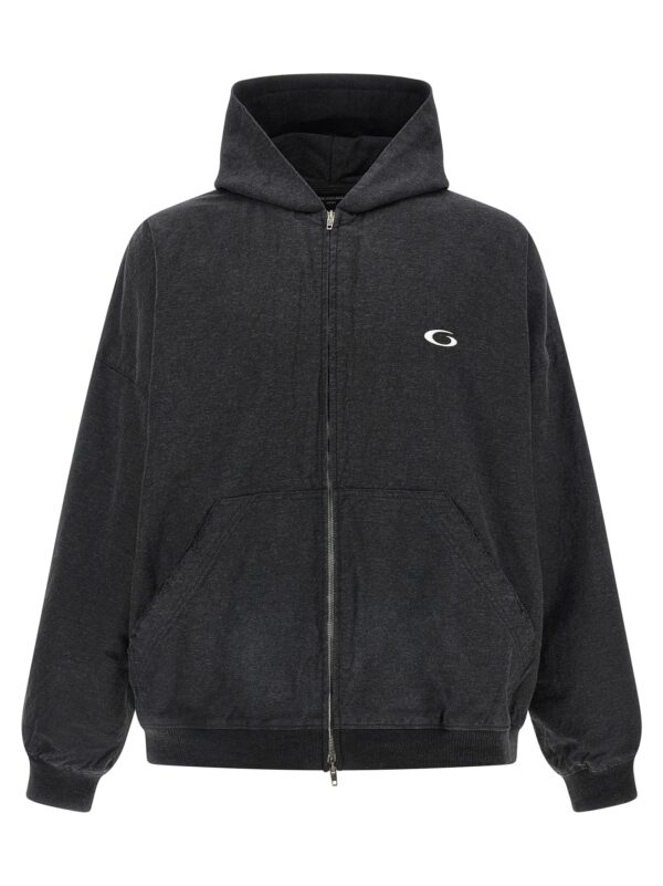 Gray Cotton Sweatshirt
