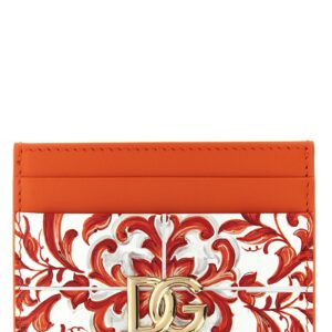Orange Calfskin Cardholder