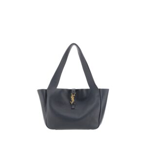 Black Calf Leather Bos Taurus Shoulder Bag - Jag Couture London