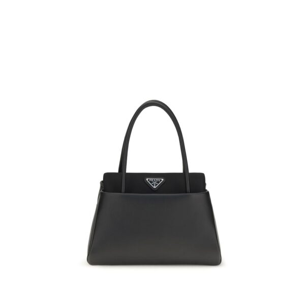 Black Calf Leather Bos Taurus Handbag