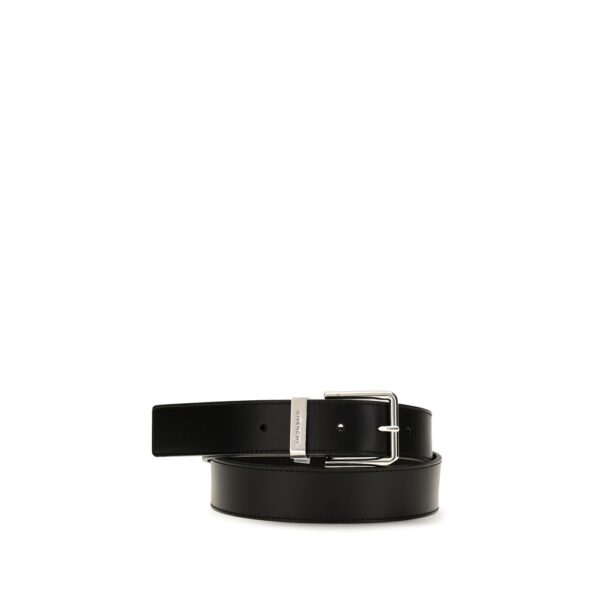 Black Calf Leather Bos Taurus Regular Belt