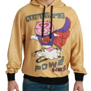 Gold Pig of the Year Hooded Sweater - Jag Couture London