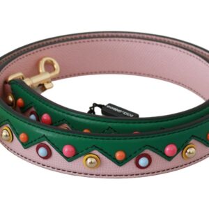 Shoulder Strap Leather Pink Handbag Accessory - Jag Couture London