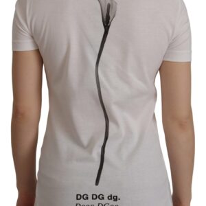 White Black Roses Crewneck Cotton  T-shirt - Jag Couture London